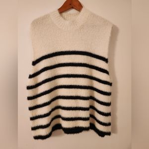On  striped sweater sz xxl